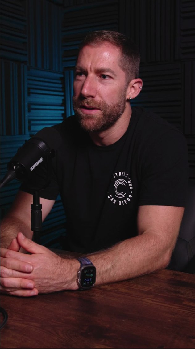 Cody Jensen, owner of The Fitness Code, in studio